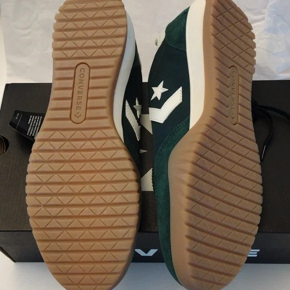 Converse Run Star Trainer. Green Envy/Egret/White. Low top Shoe. Unisex, Size 9 - Picture 13 of 16